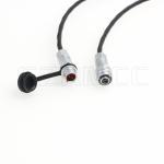 SF610 2 Pin Male to Female Blackmagic Power Cable , Black Magic Cable for Pocket