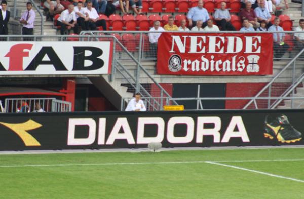 Buy cheap P16 outdoor perimeter led display for stadium,football 2R1G1B from wholesalers