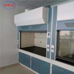 China portable full steel phenolic worktop anti-erosion lab fume hood for smoke