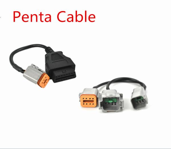 Buy cheap 30CM Length 8 Pin VOLVO Vodia5 Truck Diagnostic Cables from wholesalers