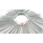 76mm Diameter Steel Wire Street Sweeper Brush With 0.8mm Bristle