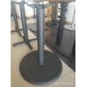 Buy cheap Cast Iron Bistro Table Base Black Wrinkle Powder Coat for Bar Table Restaurant Table from wholesalers