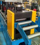 Automatic Steel Roller Forming Machine , Car Cross Beam Cold Roll Forming