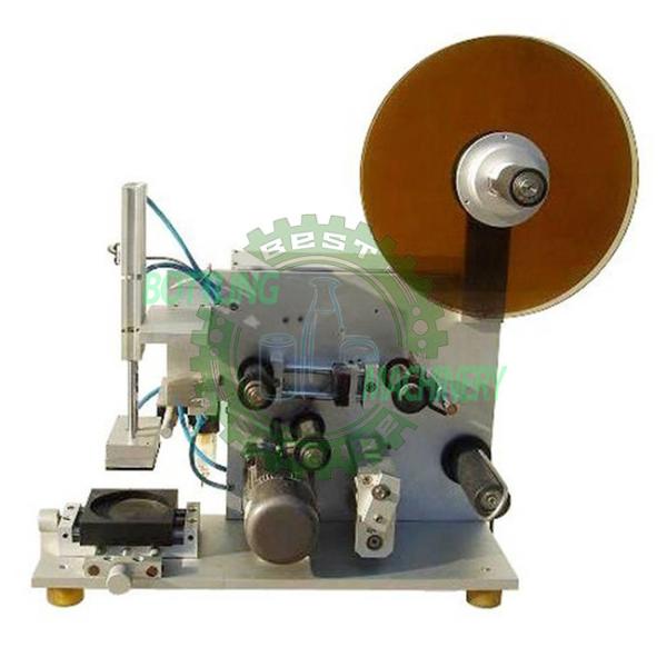Buy cheap Semi-Auto Self-Adhesive Square / Flat Water Glass Bottle Labeling Machine from wholesalers
