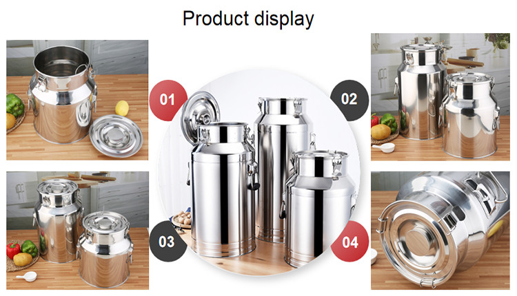 30Lolive oil tanks storage 201 stainless steel 1.0mm grain storage milk can