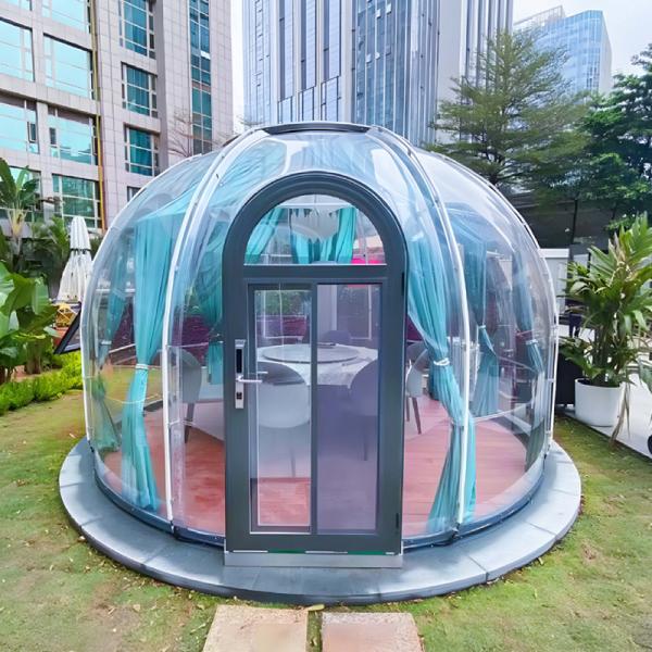 Buy cheap Waterproof Transparent PC Dome Clear Bubble Tents For Outdoor from wholesalers
