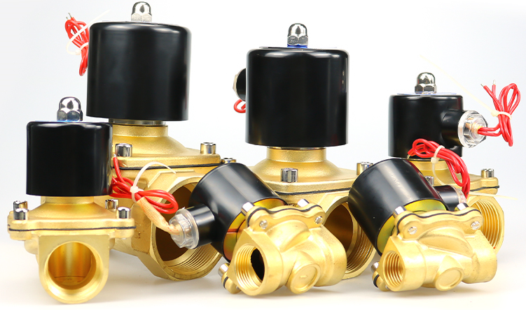 Closed Oil Water Solenoid Control Valve AC220V DC12V 24V High Pressure 2 Ways