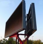 Small Trailer Mounted Double Sided LED Sign P6 P8 P10 , 6mm Pixel Pitch