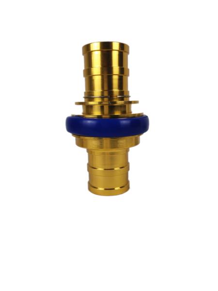 Buy cheap Aluminum Construction 50mm Machino Fire Hose Coupling from wholesalers