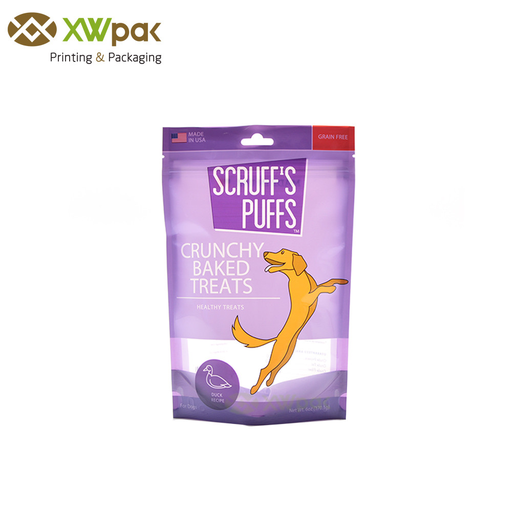 VMPET Laminated Foil Stand Up Barrier Pouches Meat Pork Beef Sea Food Heat Seal