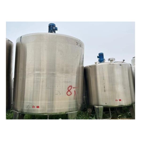 Steel Gas Horizontal Electric Stainless Metal Storage Mixing Tank for Customer