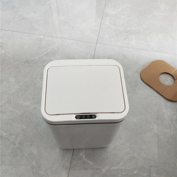 Buy cheap Rectangular Touchless Intelligent Trash Can Non Slip Design For Household from wholesalers