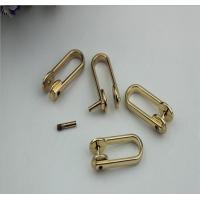 Buy cheap Handbag bag metal accessory d ring,easy removeble d shape bag strap buckle product
