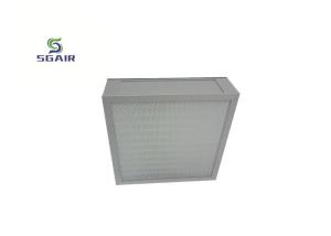 China Synthetic Fiber 99.99% Hepa Filter Panel For Air Conditioning on sale