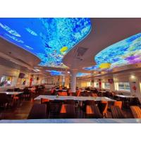 Buy cheap 180mic Sublimation Printing Fabric Translucent PVC Stretch Ceiling Film product