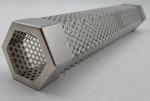 12" Stainless Steel BBQ Pellet Grill Pellets For Cold Hot Smoking Silver Color