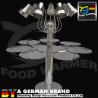 Buy cheap Snack Carving Station Heat Lamp 200W Power Low Power Consumption Stable from wholesalers