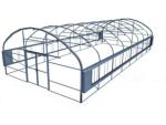 Galvanized PE Film Single Span Greenhouse For Vegetables 9x30m