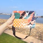 3 LAYER SEALED LARGE MOBILE PHONE WATERPROOF BAG OBLIQUE STRADDLE SWIMMING