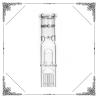 Buy cheap Straight Tube Glass Water Pipe 6 Arms Tree Perc Bongs Crystal Thick Base Smoking Water Pipe from wholesalers
