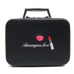 Travel Portable Makeup Bag Stylish Pu Cosmetic Bag