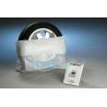 Buy cheap spare car tire plastic storage tote bags for tyre packaging custom size disposable clear pe printing side gusset, limite from wholesalers