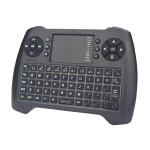 Ergonomic 2.4g Touch Pad Keyboard With Rechargeable Lithium Battery