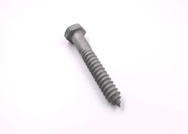 Buy cheap Hot Dip Galvanized DIN571 Hex Wood Screws , Multi Purpose Wood Screws Fasteners from wholesalers