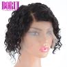 Buy cheap Summer Brazilian Pixie Cut Short Hair Wig Deep Wave Curly Bob Wig Dyed Bleach from wholesalers