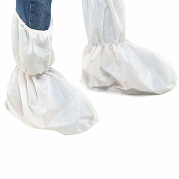 Buy cheap Non Woven Fabric Disposable Waterproof Shoe Covers Environmentally Friendly from wholesalers