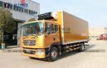 Dongfeng 10 - 15 Tons Food Transport Refrigerator Van Truck