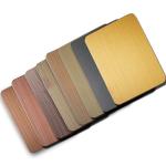 Embossed Etched Color Stainless Steel Sheet Hot Rolled Mill Edge