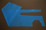 Blue Red Yellow Gree PE Apron Flat Packed , Disposable Medical Aprons Waterproof