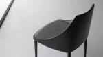 Home Furniture Bloom Dining Chair / Metal Feet Restaurant Dining Chairs