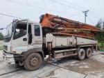 Vehicle Renovation Paint Concrete Pump Truck 38 Meters with 2.6mm Vibrating