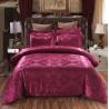 Buy cheap European Style Embroidery Satin Bedding Set 3 Piece Duvet Cover Bed Sheet Pillow Case from wholesalers