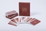 Customized 52 Poker Face Cards Playing Card Dealer CMYK Printing