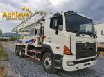 Refurbished Used ZOOMLION Concrete Pump Truck 140 cubic per hour