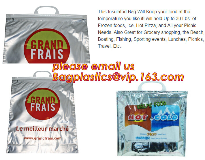 Promotional Aluminium Extra Large Thermal Cooler insulated tote bags with zipper,Custom Logo cooler bag for food bagease