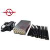 Buy cheap 1W / Band Portable Cell Phone Jammer With Built - In Fan / 10000mAh Battery from wholesalers