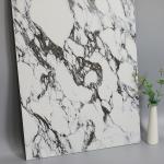 Non Slip Porcelain White Floor Tile Matte Glazed Marble Porcelain Floor Tile