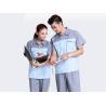 Buy cheap Lapel Adults Industrial Workwear No Wrinkling With Good Wash Fastness from wholesalers