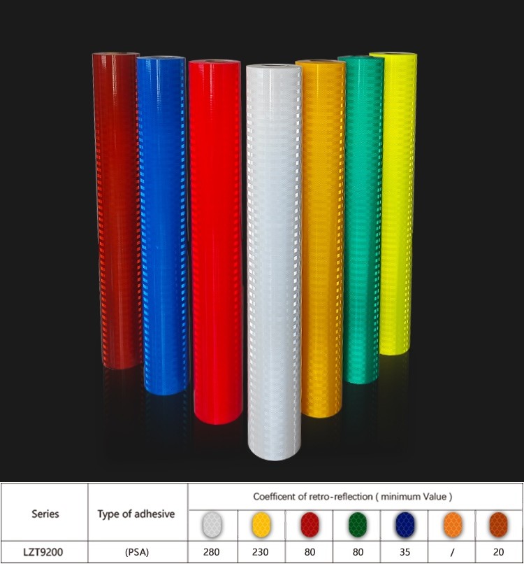 Brown Acrylic Retroreflective Adhesive Vinyl Sheets 4x150FT