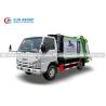 Buy cheap ISUZU 4x2 Driving Type 5cbm Rear Loader Hanging Bucket Waste Disposal Truck from wholesalers
