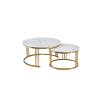 Buy cheap Fashion Living Room Coffee Circle Marble Dining Table from wholesalers