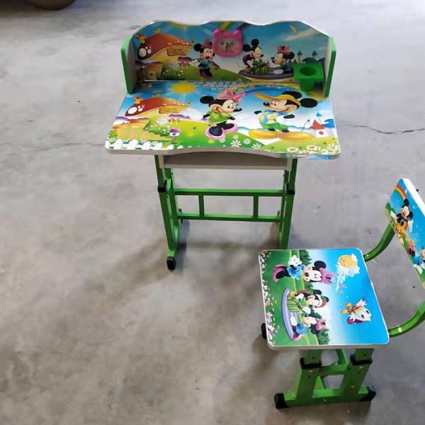 Buy cheap Animal Style Childrens Desk Chair With Storage Purple Blue Cartoon from wholesalers