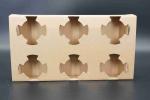 Customize Coffee Corrugated Take Away Paper Cup Holder Wholesale Cardboard