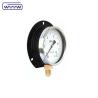 Buy cheap Black Steel Type Wall Mounted Pressure Gauge 100mm Dial 1 year Warranty from wholesalers