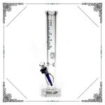 7MM Thick Glass Bong 17 Inches Tall Straight Tube Glass Smoking Pipes