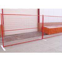 Buy cheap PVC Coated Temporary Site Welded Mesh Fencing Full Accessories Metal Feet product